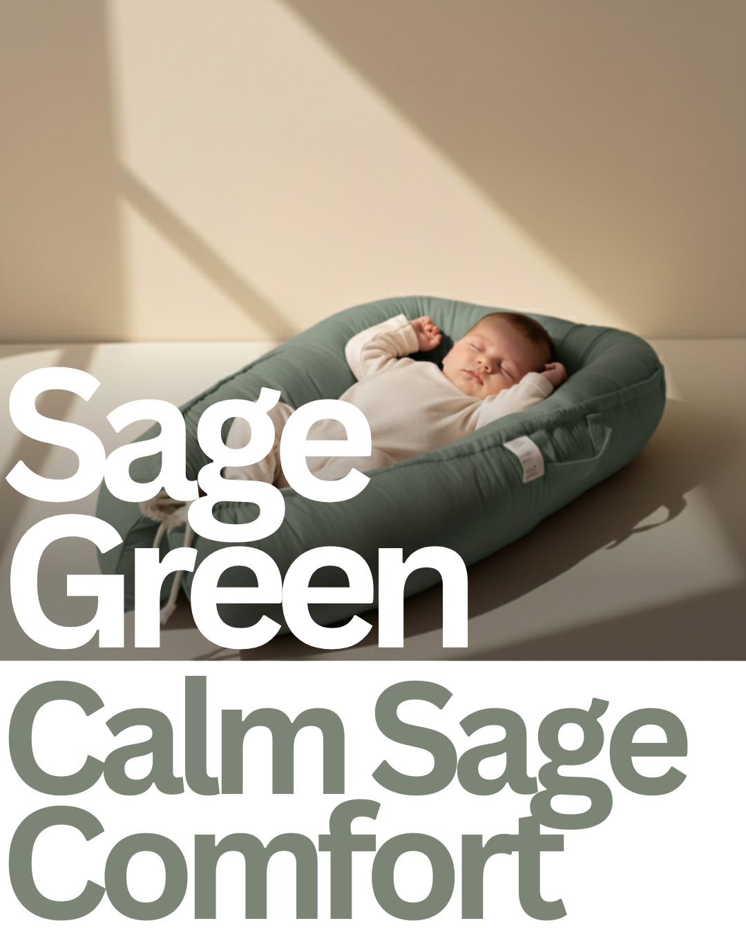 Sage Green – “Calm Sage Comfort”