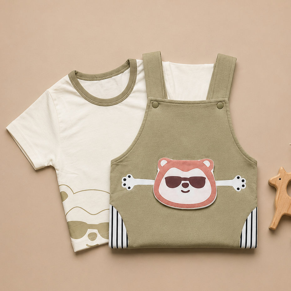 Krida Little Overall | Forest Bear