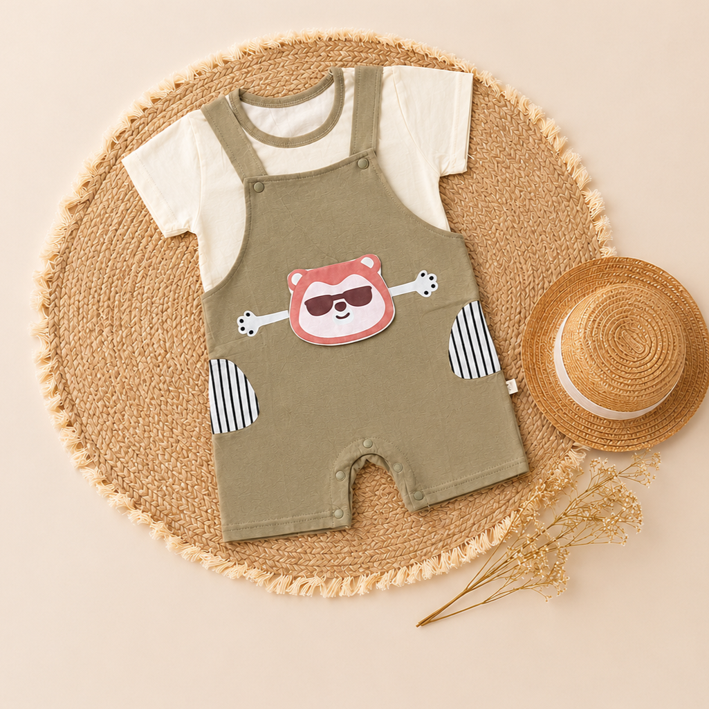 Krida Little Overall | Forest Bear