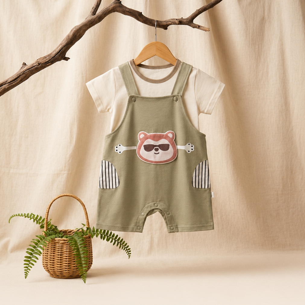Krida Little Overall | Forest Bear