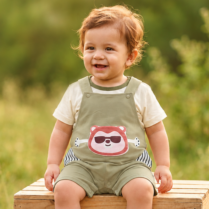 Krida Little Overall | Forest Bear