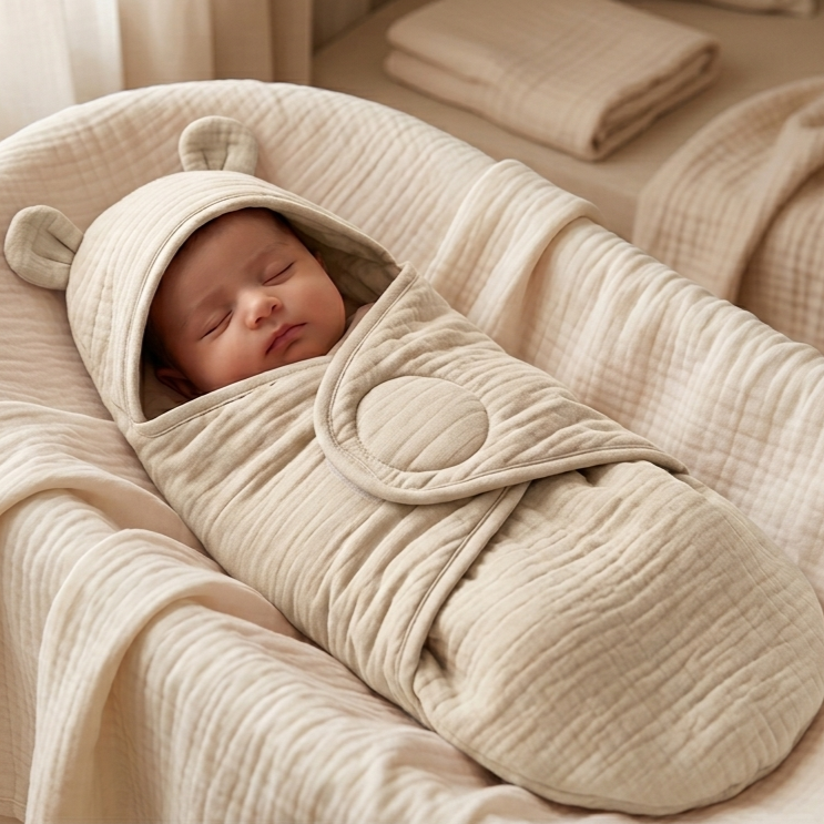 Aalingan Muslin | Ivory Mist