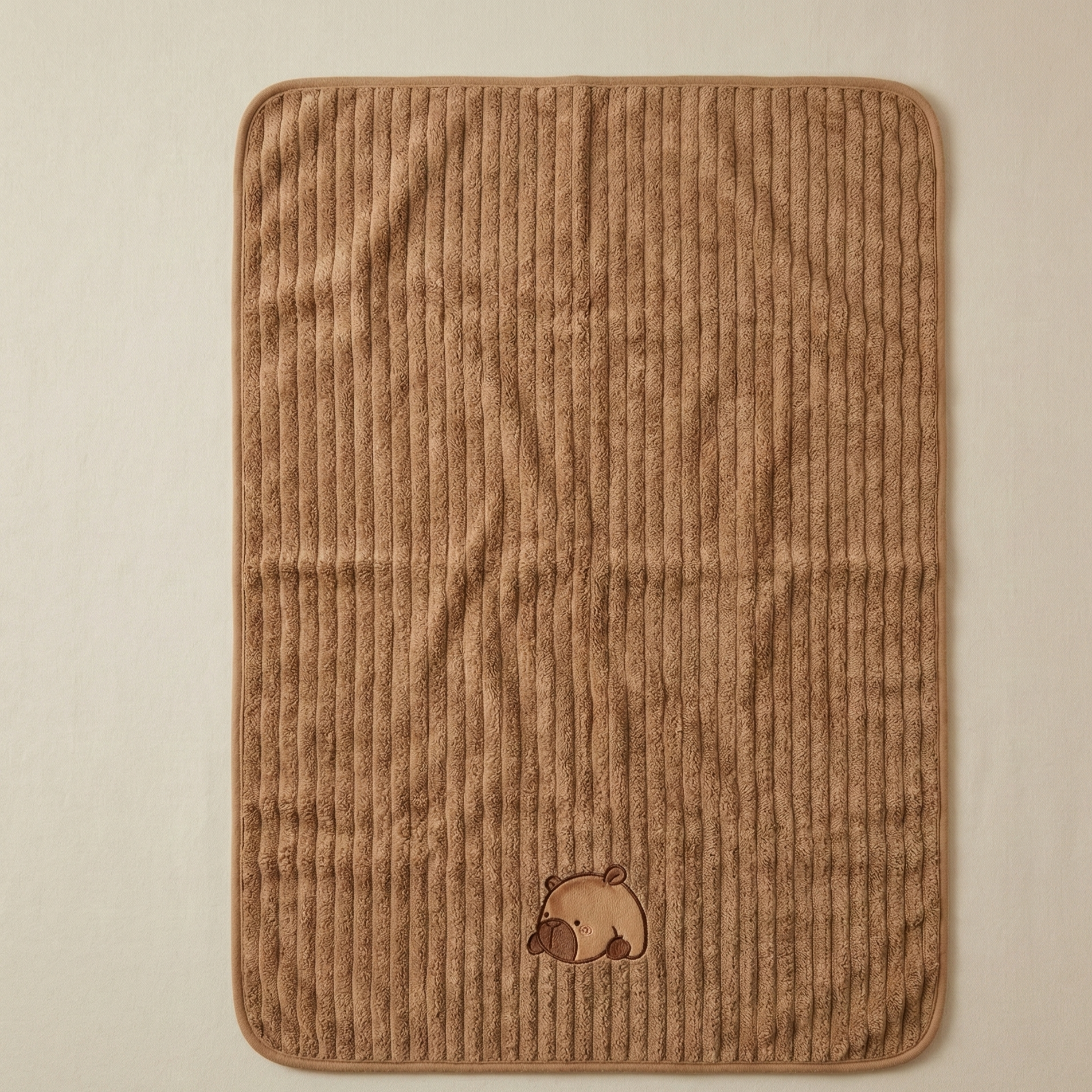 Warm Almond Brown Towels