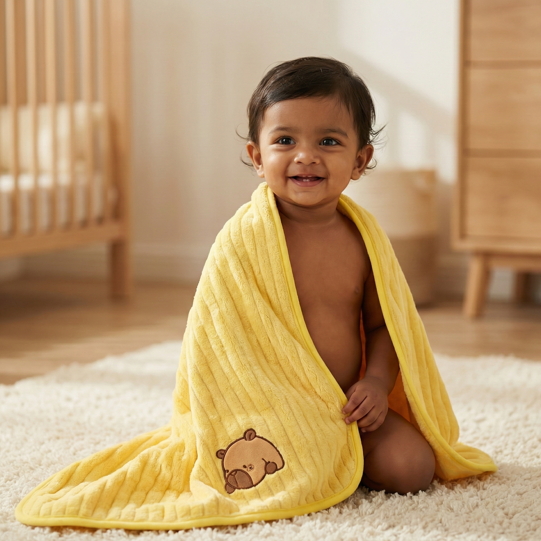 Sunbeam Yellow Towels