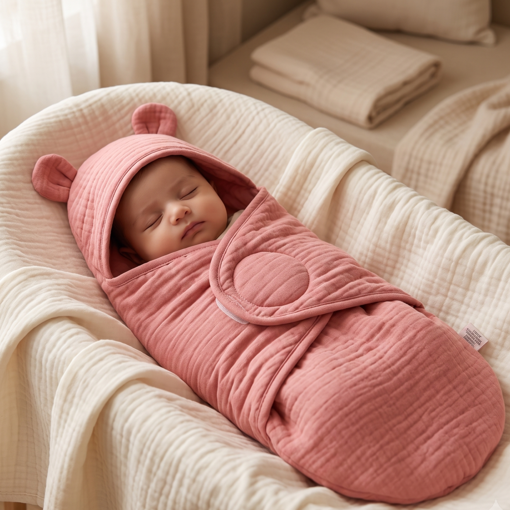 Aalingan Muslin | Petal Blush